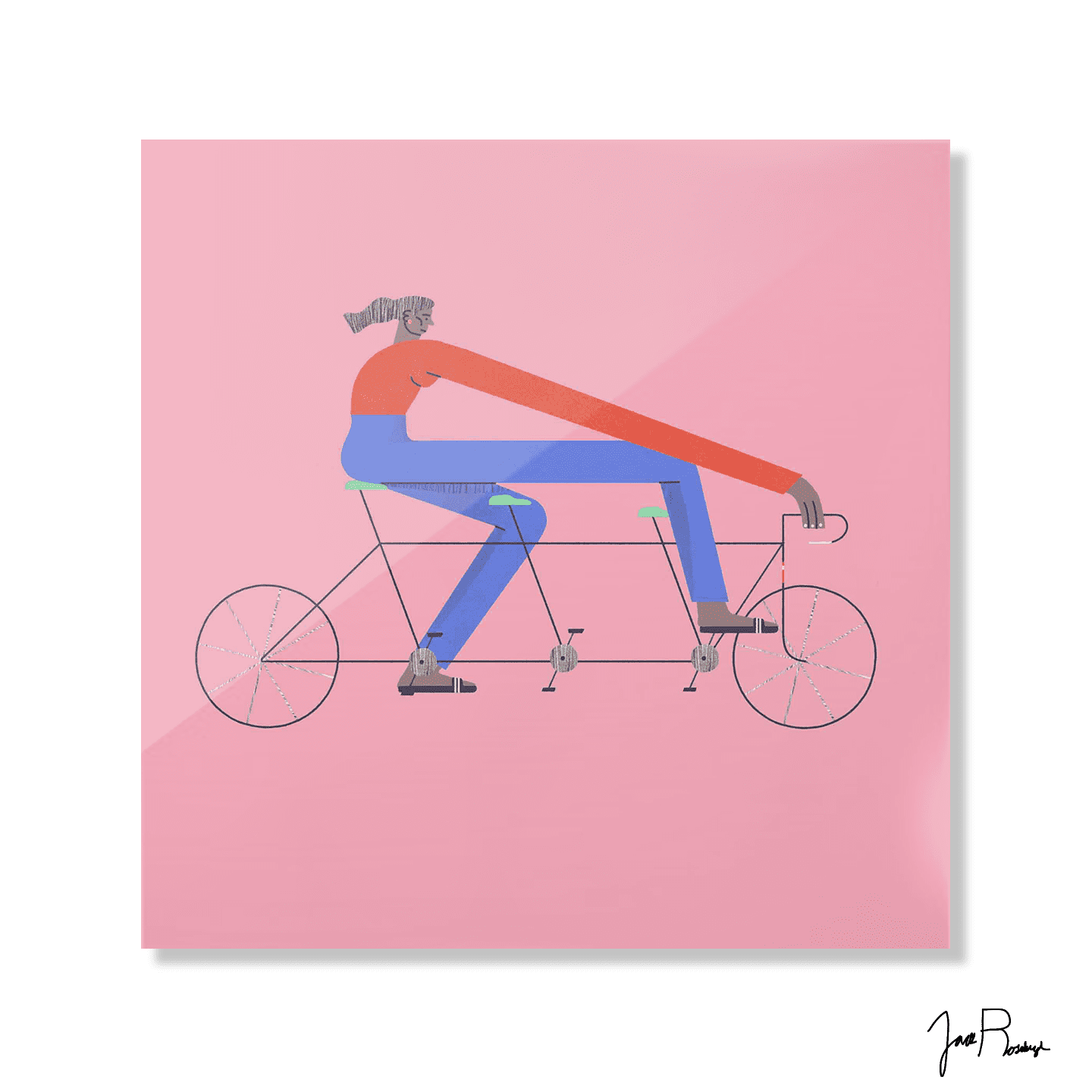 Girl on Bike