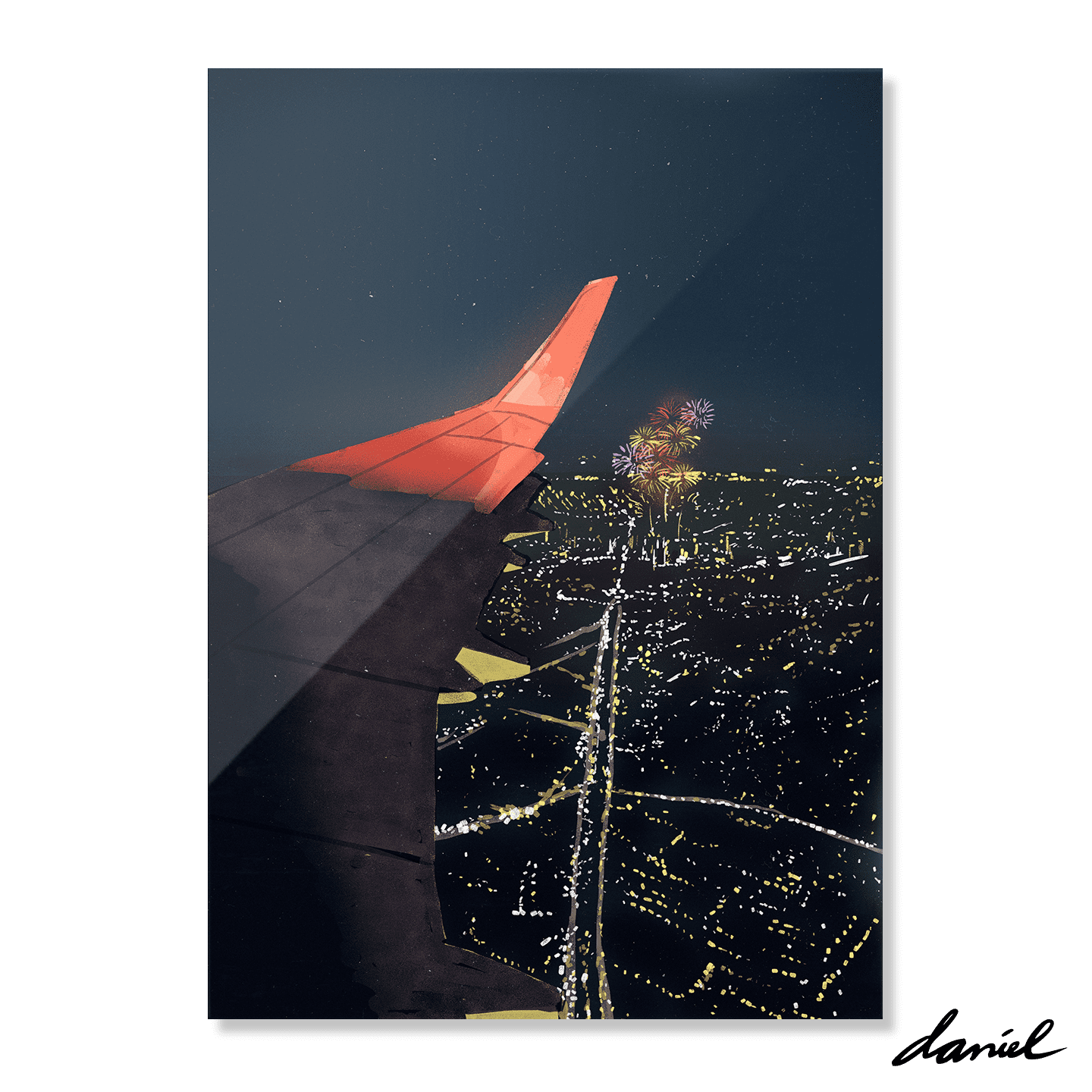 Night Flight Arrival