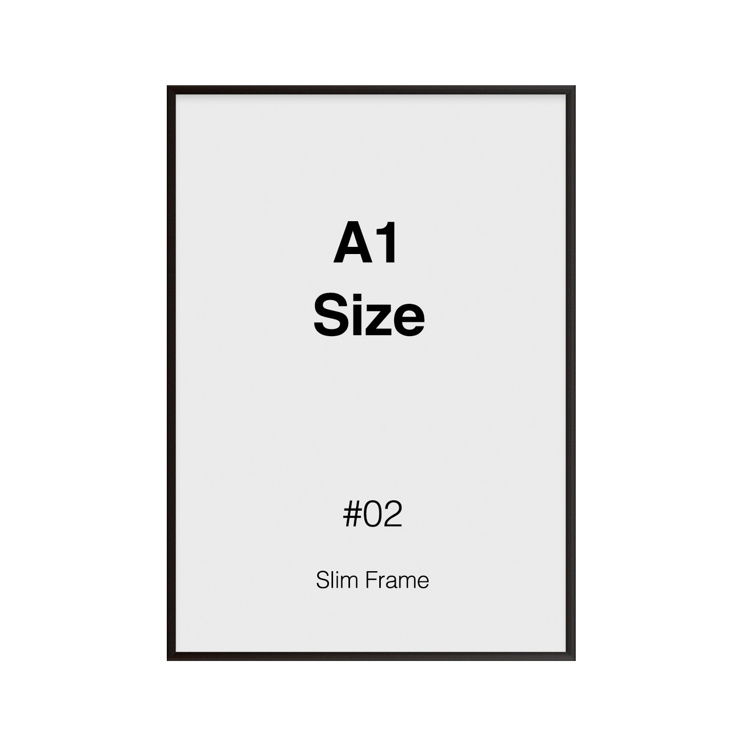 Slim Metal Frame - A1 Size